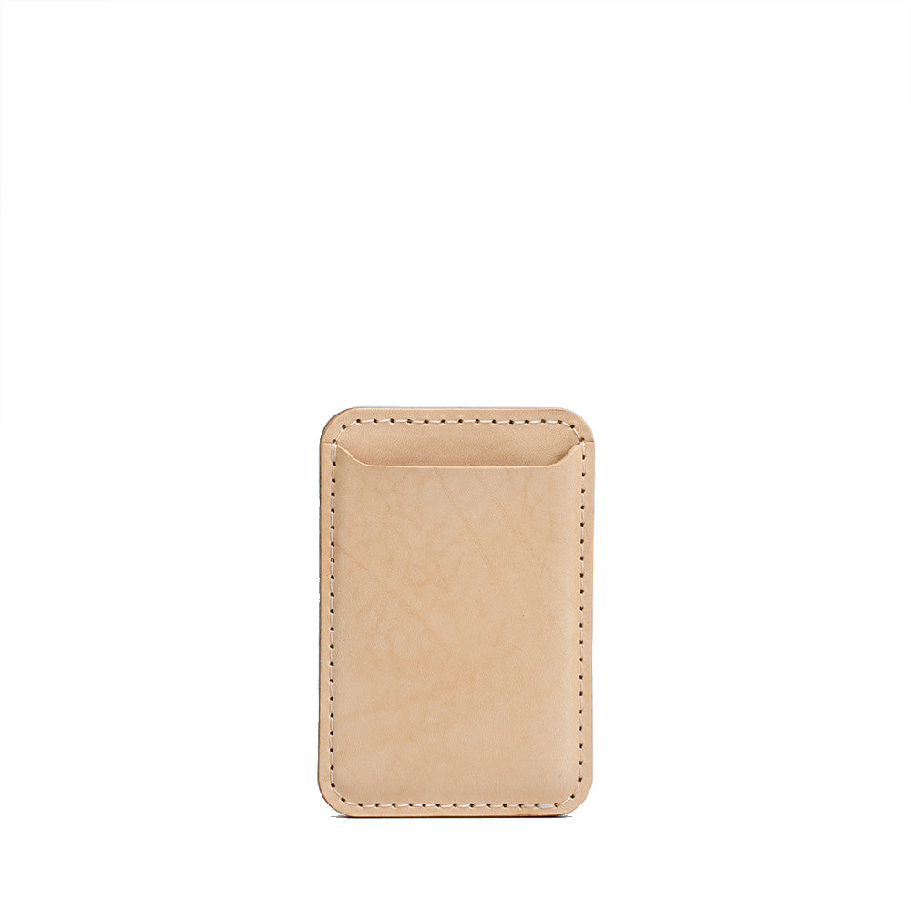 Full-Grain Leather MagSafe wallet - Classic (OUTLET)
